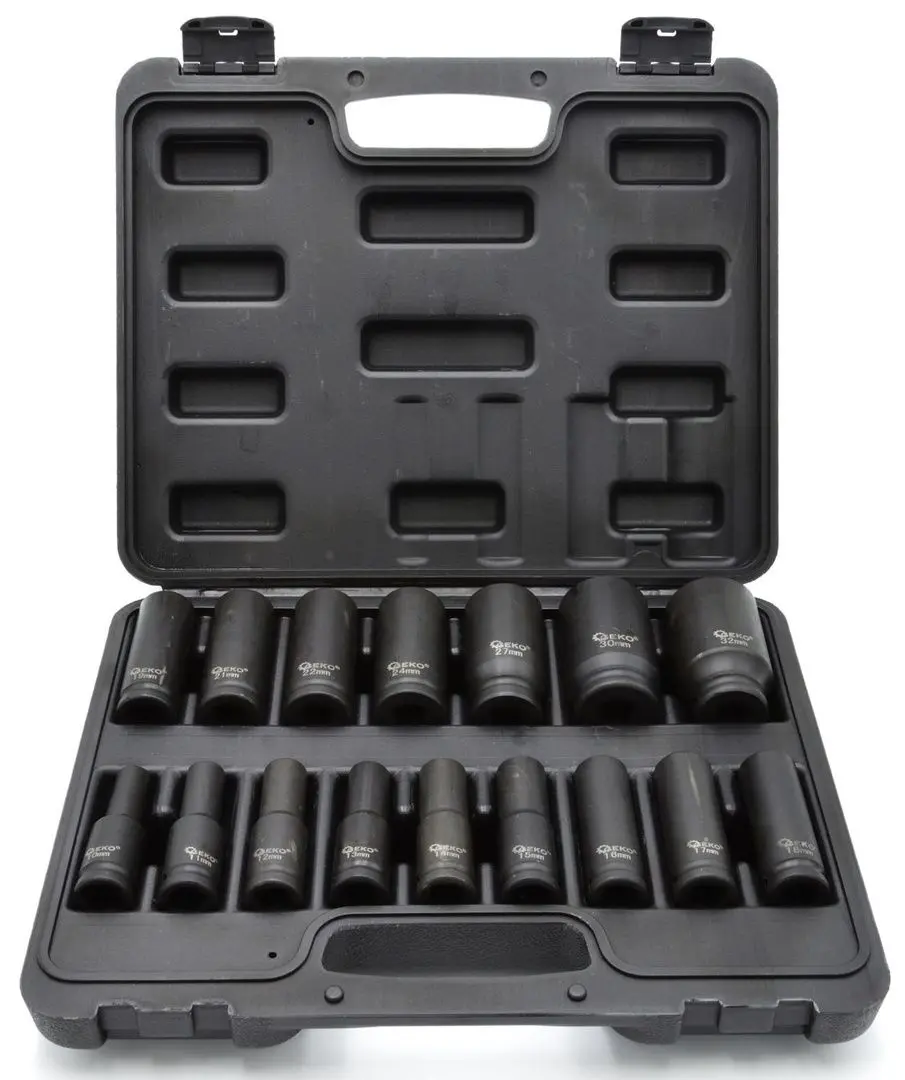 Set de chei tubulare impact Geko G10513