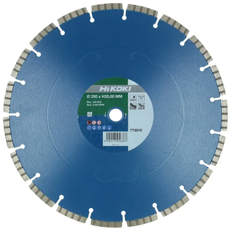 Disc diamantat Hikoki Concrete Standard Laser 773010 350x20mm