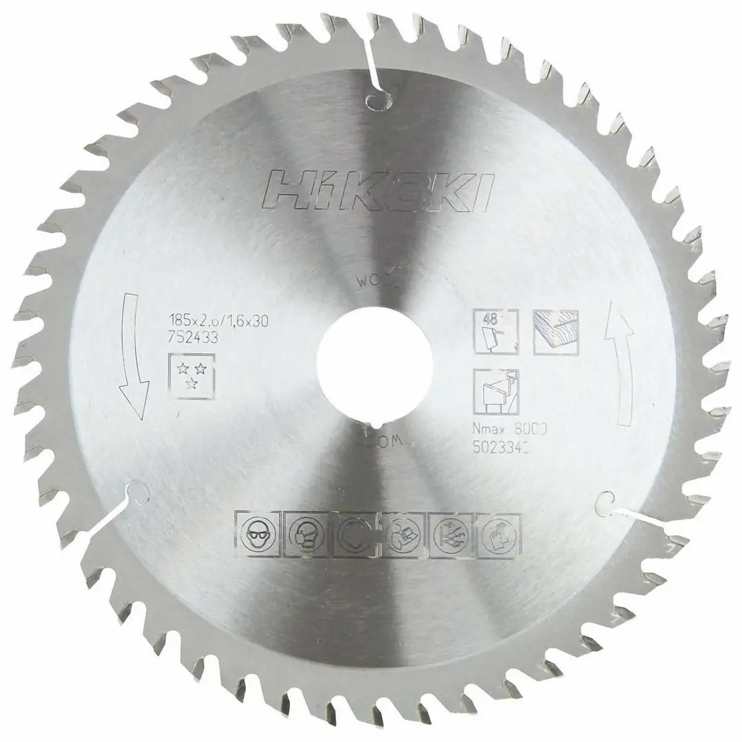 Пильный диск Hikoki 752433 185x30mm
