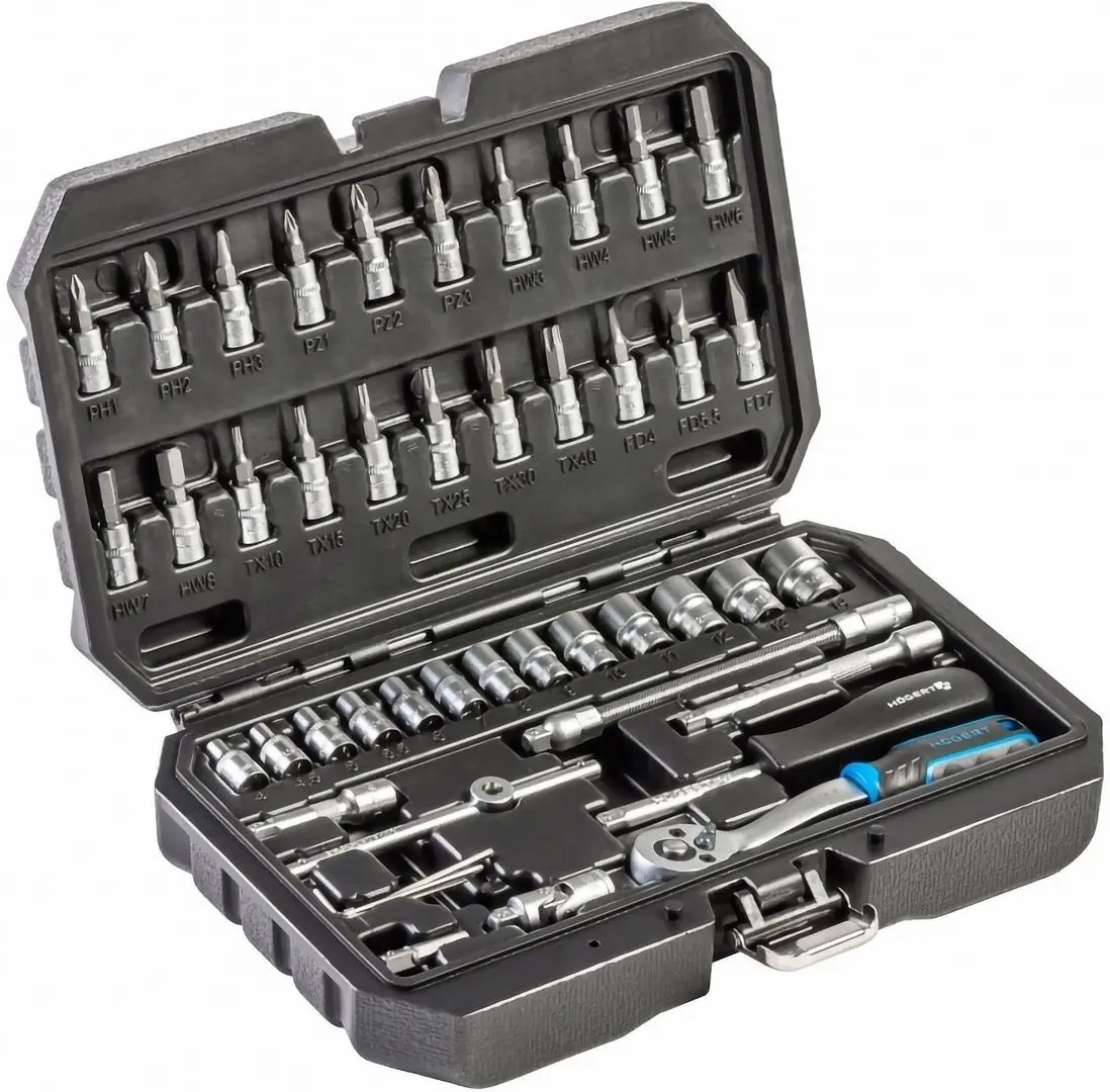 Set biti si capete tubulare Hoegert HT1R216