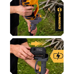 Tijă telescopică pentru mini-ferăstrău Humberg HM-422 542200 (Black/Grey) Thumb