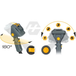 Tijă telescopică pentru mini-ferăstrău Humberg HM-422 542200 (Black/Grey) Thumb