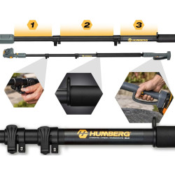 Tijă telescopică pentru mini-ferăstrău Humberg HM-422 542200 (Black/Grey) Thumb