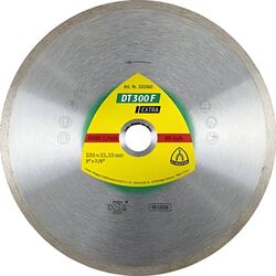 Disc diamantat Klingspor Extra DT 300 F 230x1.9x22mm
