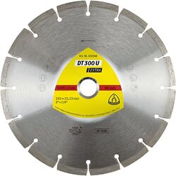 Disc diamantat Klingspor Extra DT 300 U 230x2.3x22mm