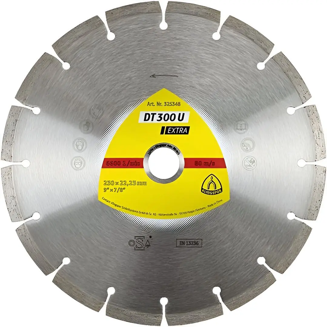 Disc diamantat Klingspor Extra DT 300 U 230x2.3x22mm
