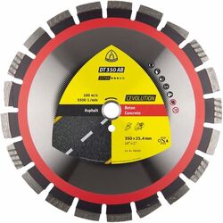 Алмазный диск Klingspor Extra DT 350 AB 340240 350x3.2x25 mm