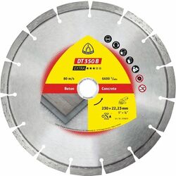 Алмазный диск Klingspor Extra DT 350 B 339829 230x2.6x22 mm