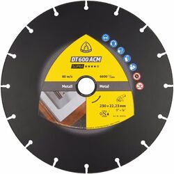 Disc diamantat Klingspor Supra DT 600 ACM 355721 230x1.6x22 mm