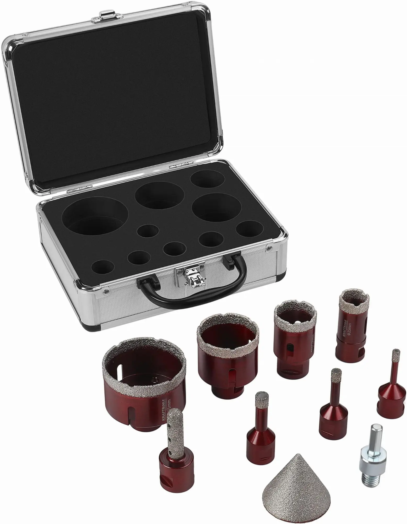 Set de carote diamantate Kraft&Dele KD12642 - 3