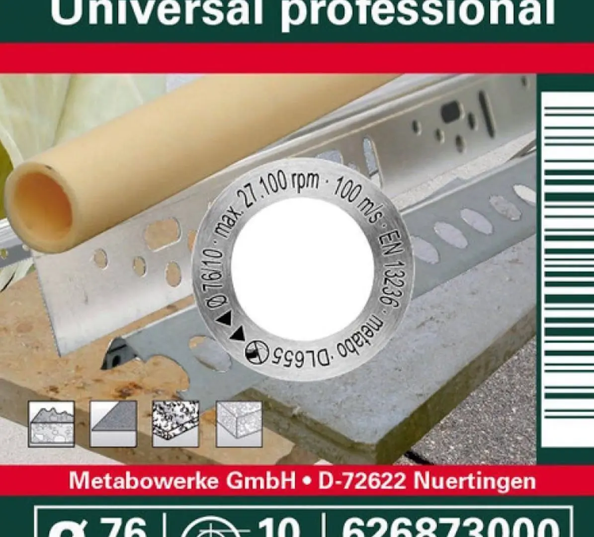 Disc Metabo Professional 626873000