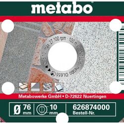 Disc Metabo Professional 626874000 Thumb
