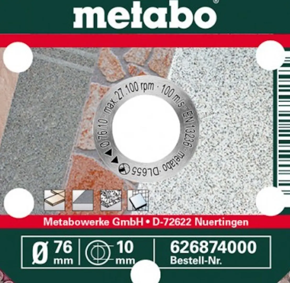 Disc Metabo Professional 626874000