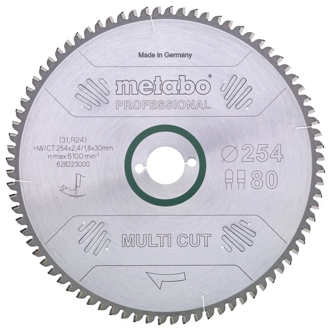 Disc circular Metabo Multi Cut Professional 254x30 628093000