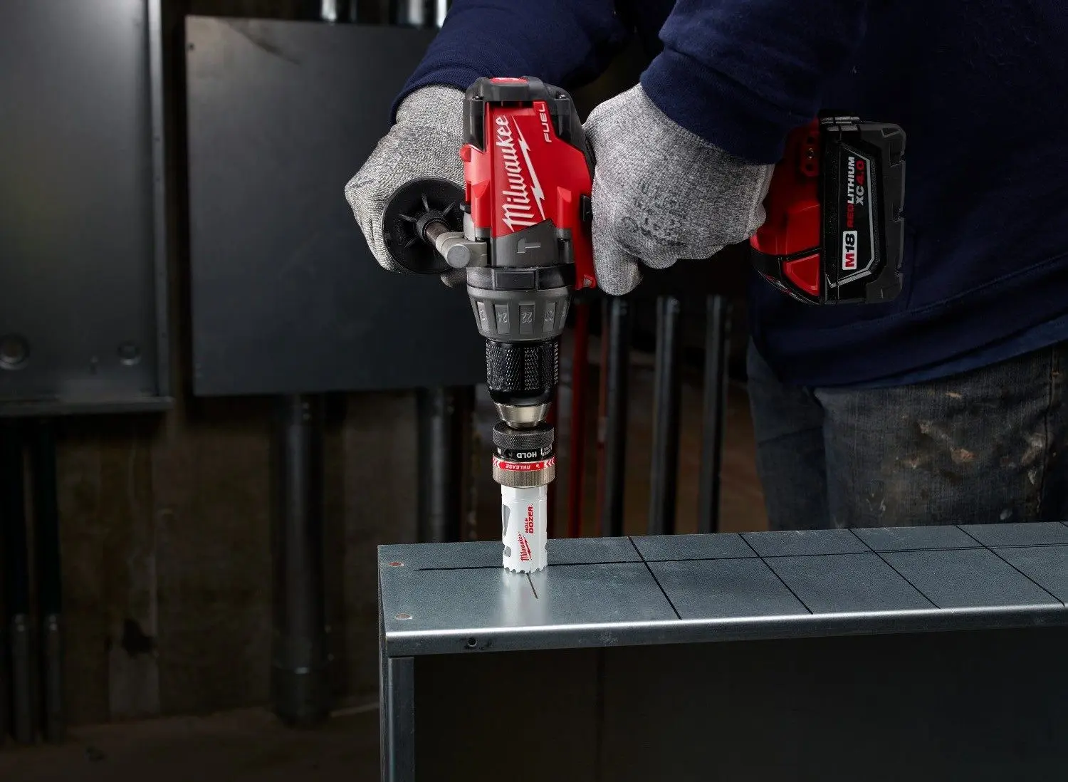 Carota bimetal Milwaukee Hole Dozer 41х41mm 49560092