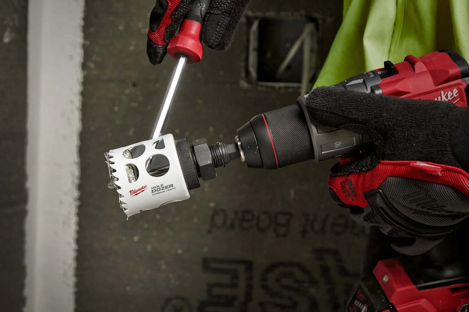 Carota bimetal Milwaukee Hole Dozer Carbide Teeth 41х44mm 49560717