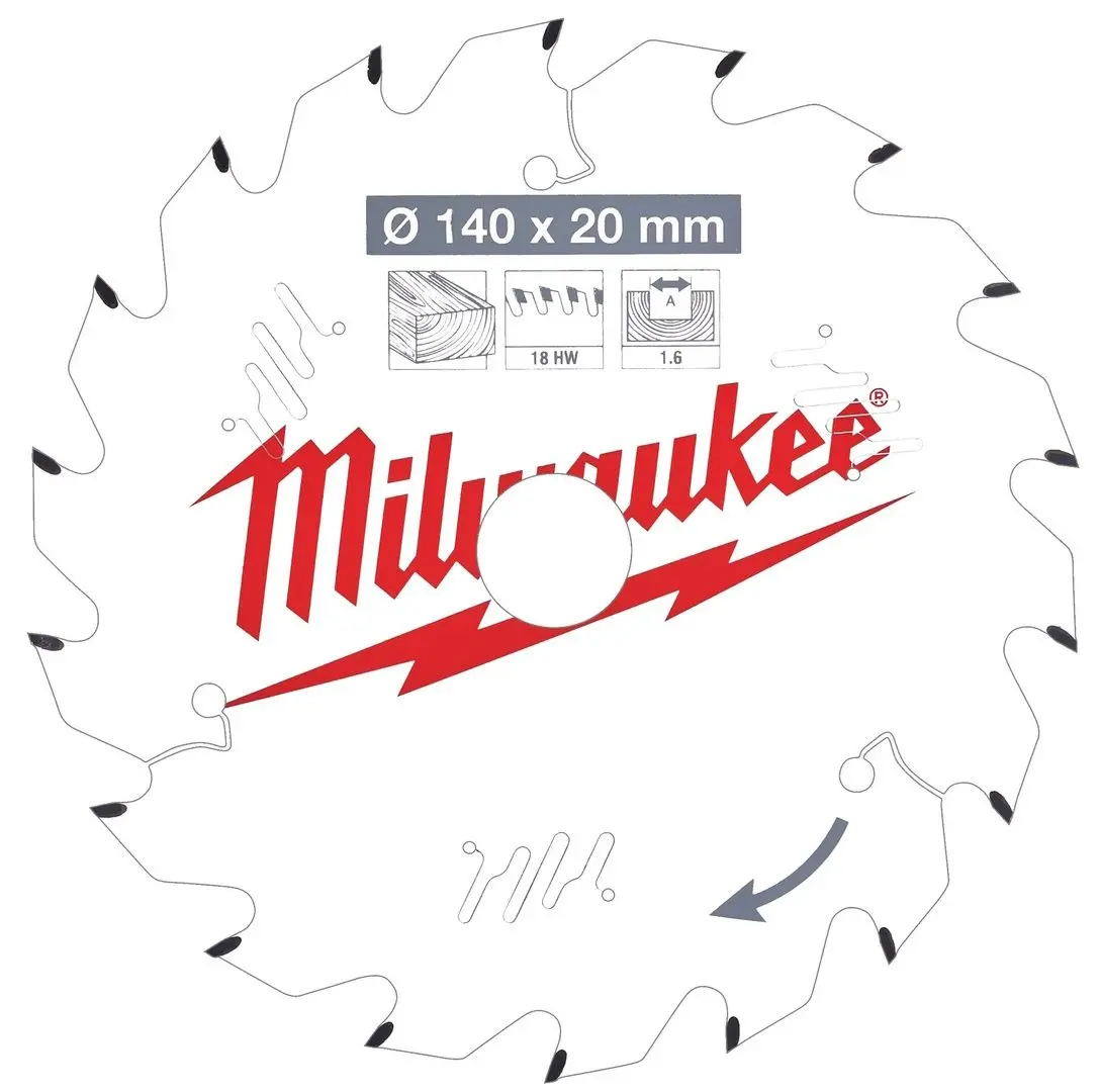 Disc Milwaukee 4932471310 140x20mm