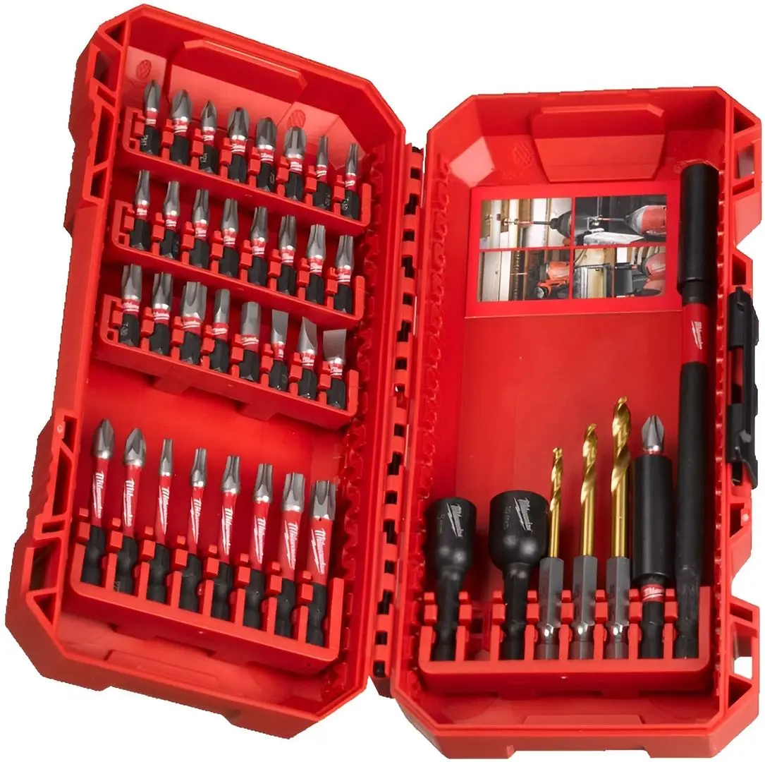 Set biti si burghie Milwaukee 4932492004