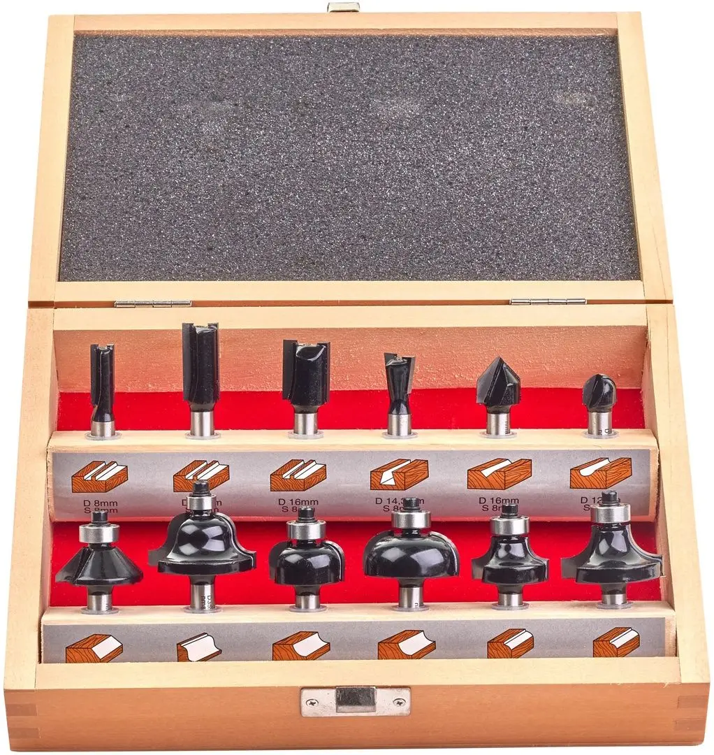 Set de freze pentru lemn Milwaukee 4932451668