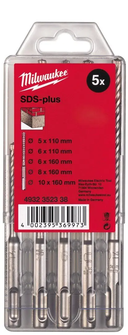 Set de instrumente Milwaukee SDS-Plus M2 4932352338