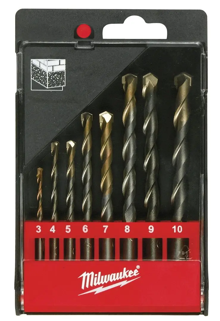 Set burghie pentru beton Milwaukee 4932480158