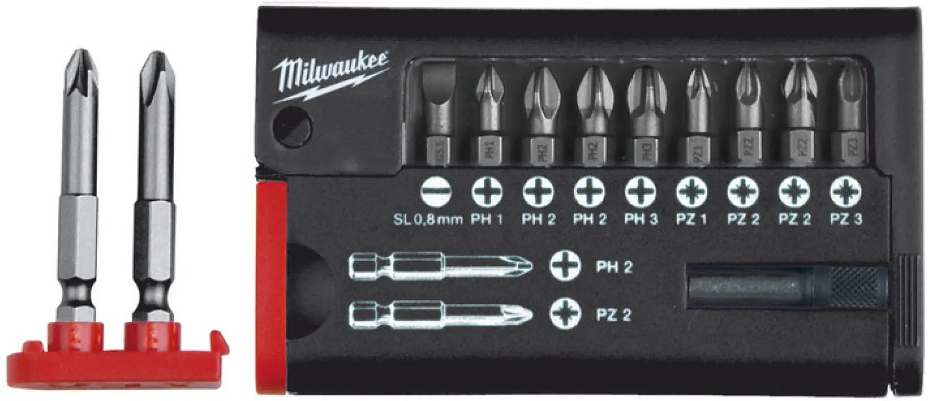 Набор ударных бит Milwaukee 4932399513