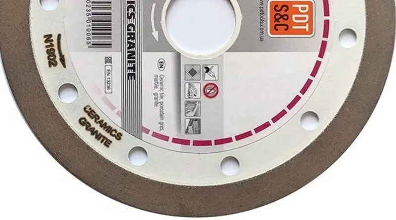 Алмазный диск PDT Ceramic Granite 820601CRMGu 1A1R 230х22.2mm