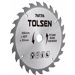 Disc circular Tolsen 76176 355x30mm