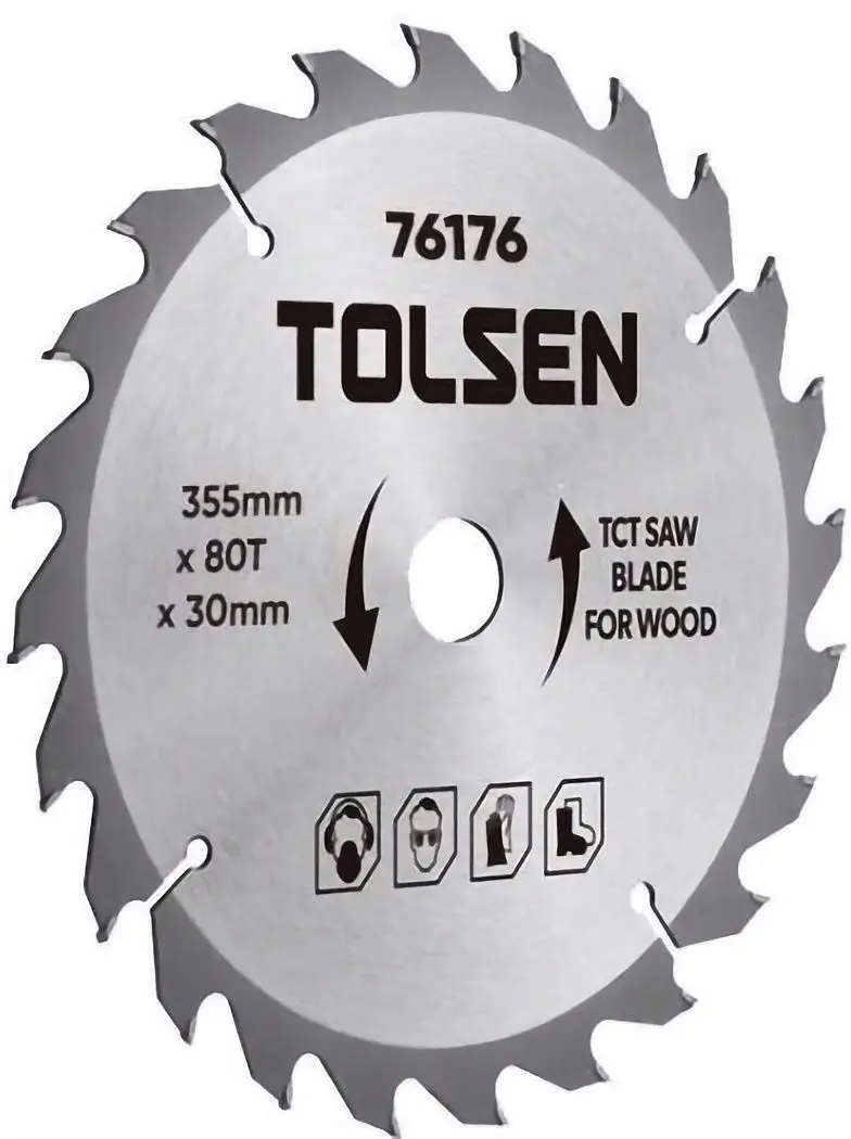 Disc circular Tolsen 76176 355x30mm