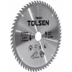 Disc circular Tolsen 76451 235x30mm