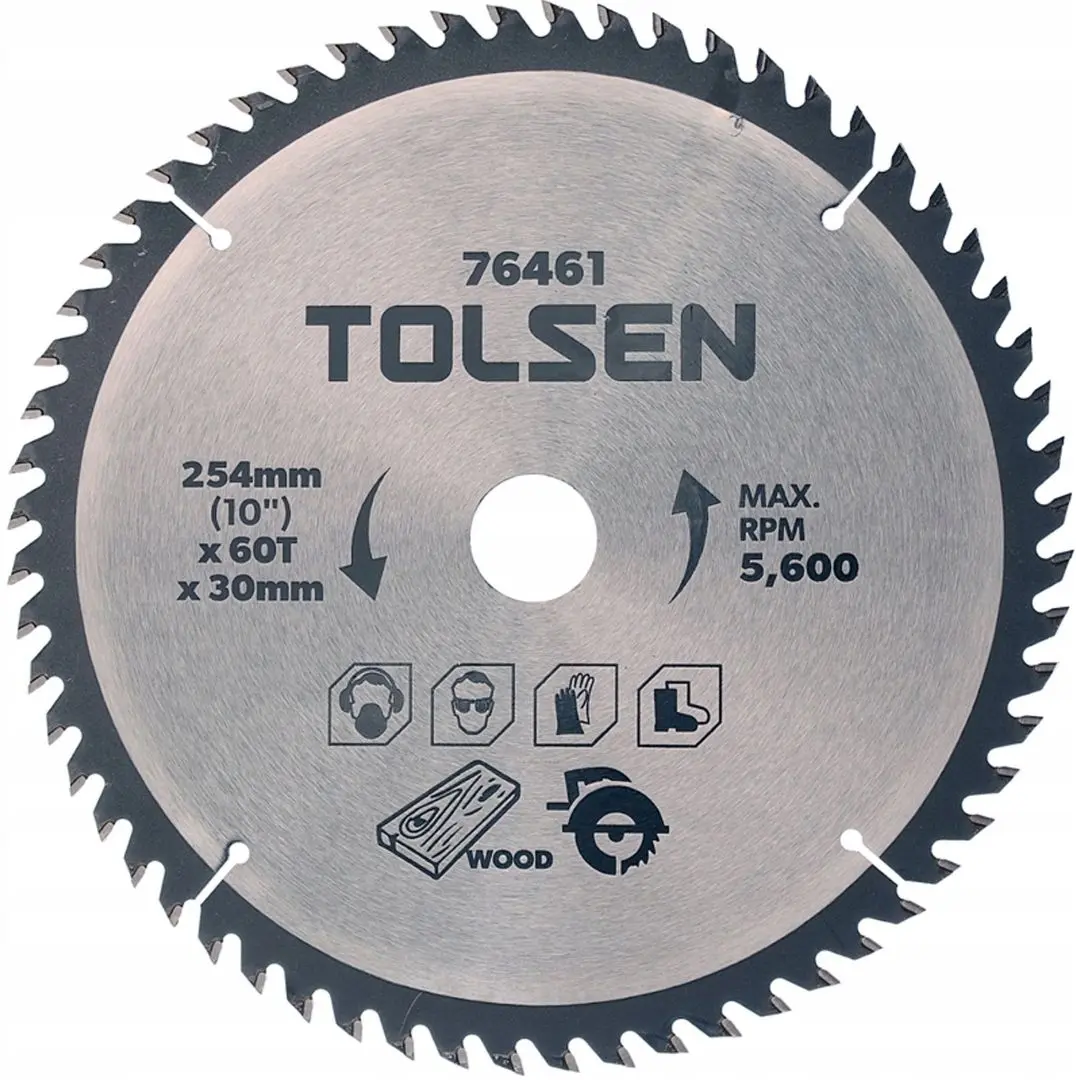 Disc circular Tolsen 76461 254x30mm