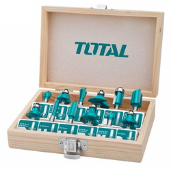 Set de freze pentru lemn Total TACSR0121