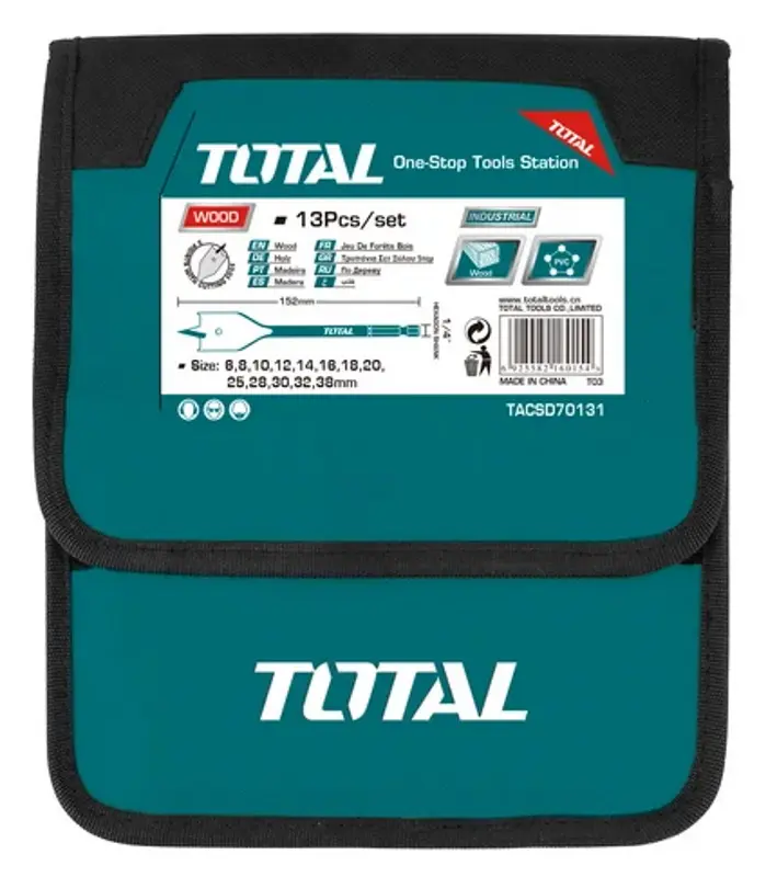 Набор сверл по дереву Total TACSD70131