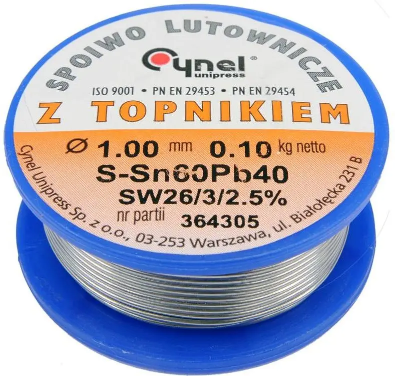 Припой Toya SN60PB40 76810