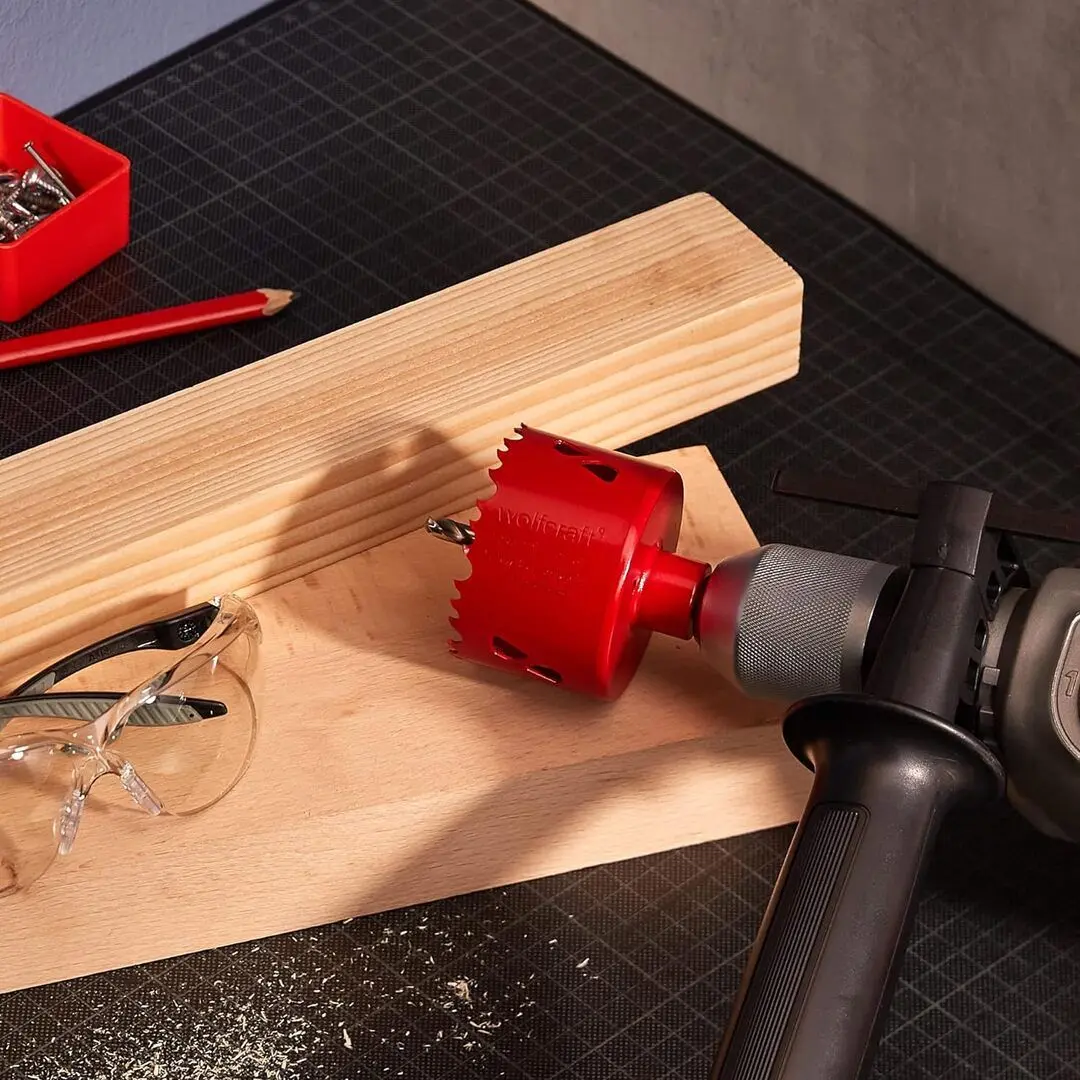 Биметаллическая коронка Wolfcraft 40x80mm 5485000