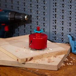 Биметаллическая коронка Wolfcraft 40x92mm 5492000 Thumb