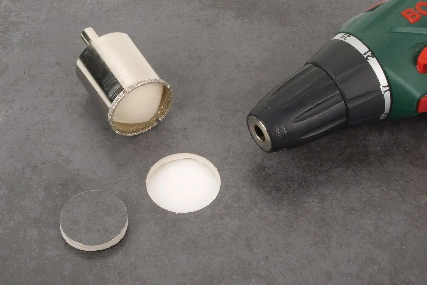 Carota diamantata Wolfcraft Ceramic 8911000 25x68mm