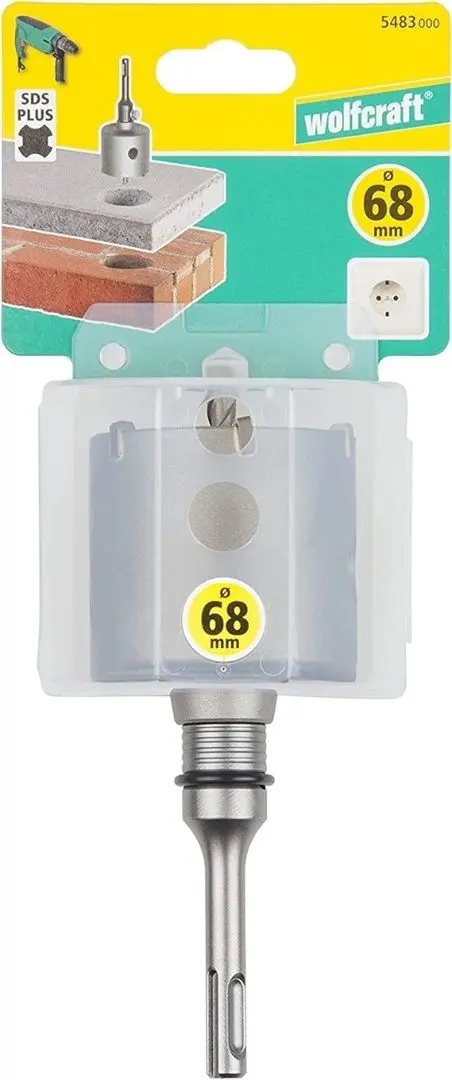 Carota Wolfcraft 3896000 55x68 mm