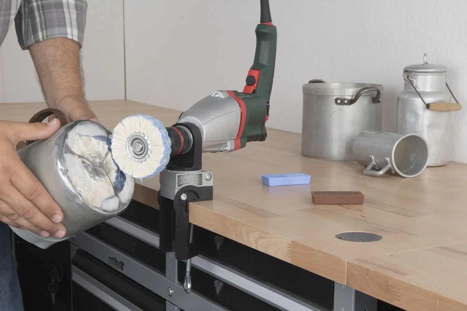 Set de lustruire Wolfcraft 2179000