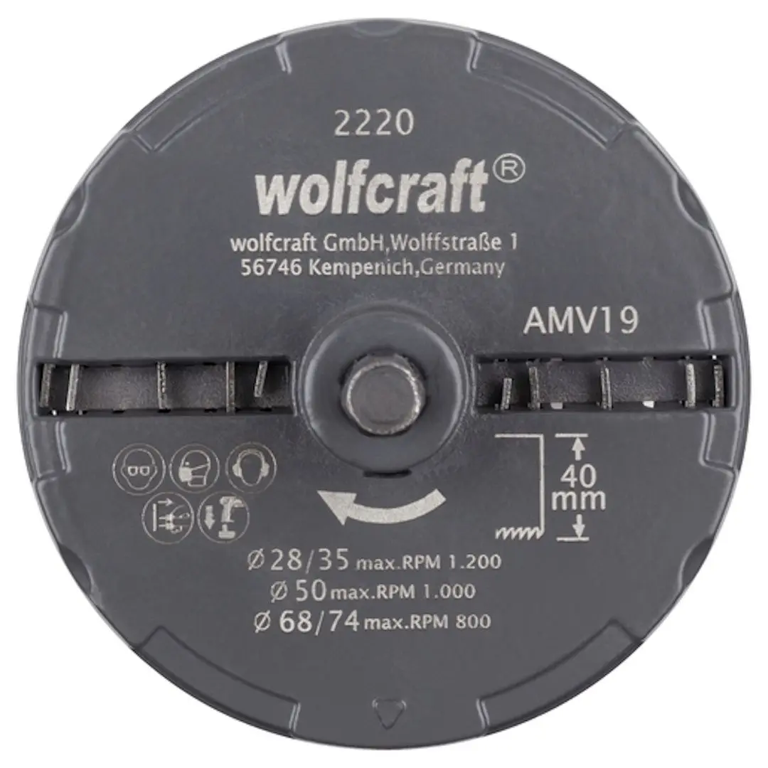 Ser carote Wolfcraft Professional 2220000 - 3