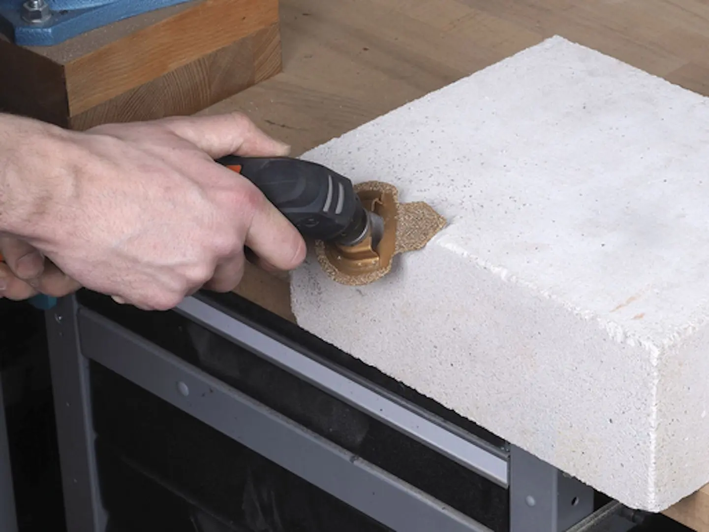 Piatra de slefuit Wolfcraft 3954000