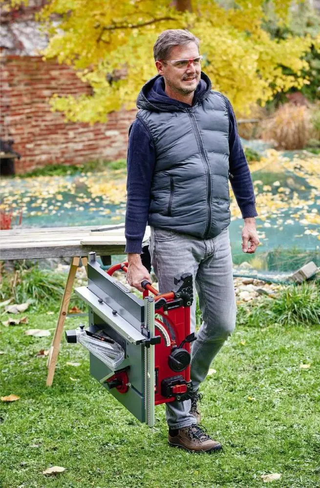 Распиловочный аккумуляторный станок Einhell TE-TS 36/210 Li Solo