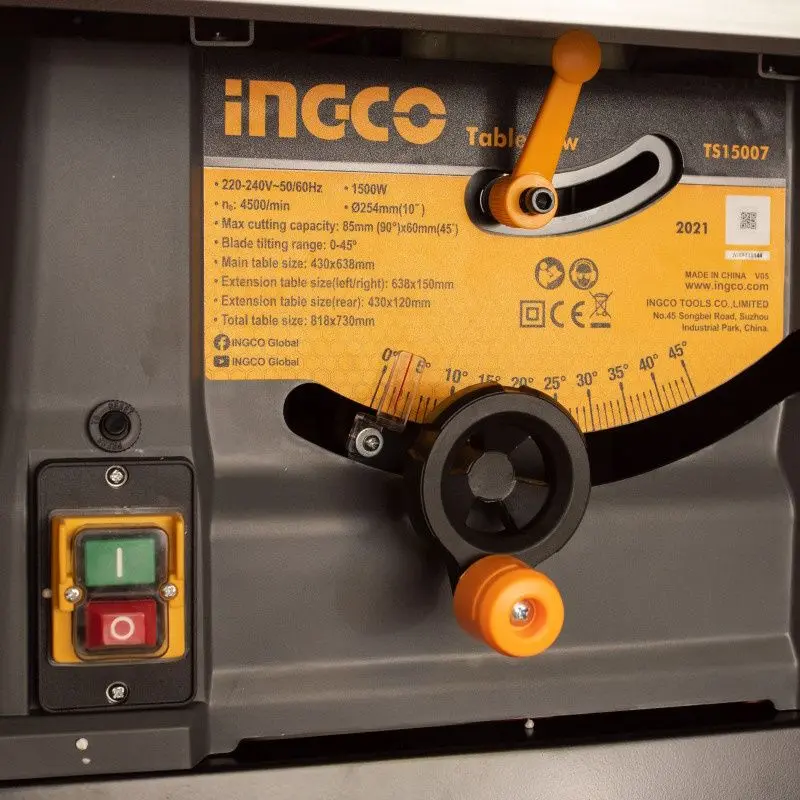 Ferastrau circular stationar Ingco Industrial TS15007