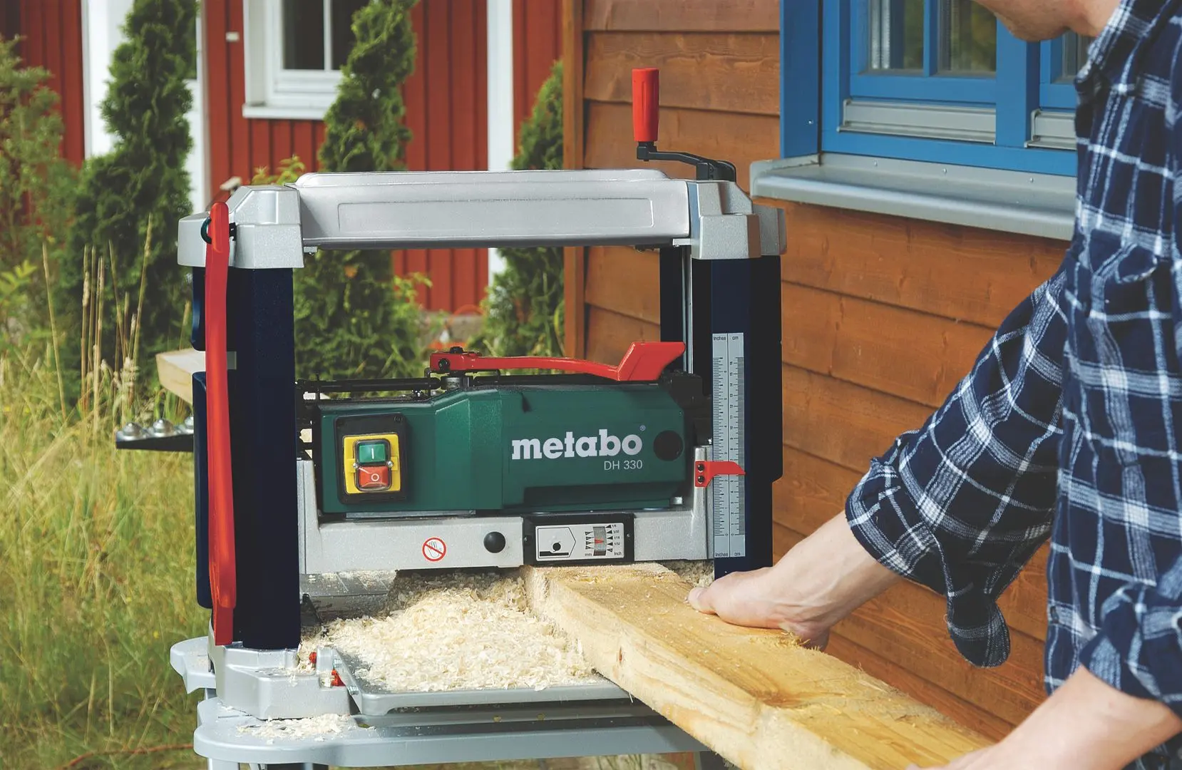 Masina de rindeluit Metabo DH 330 (Green/Black)