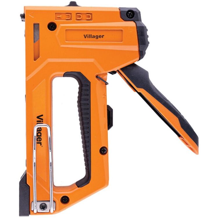 Степлер Villager VSA 4in1 (Black/Orange)
