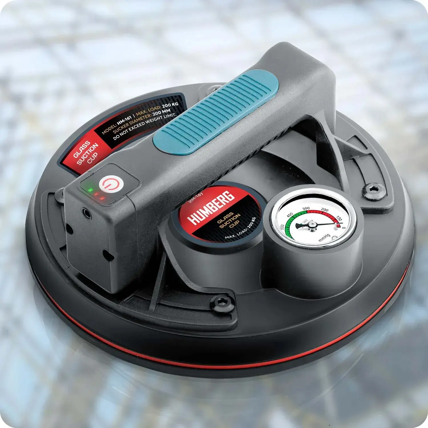 Ventuz cu vid si acumulator Humberg HM-162 516200 (Black/Blue) - 15