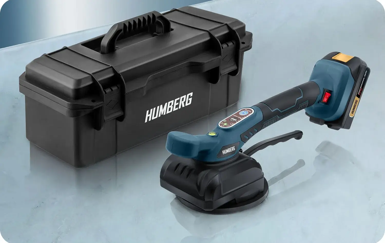 Ventuza vibranta cu acumulator Humberg HM-160 516000 (Blue/Black) - 6