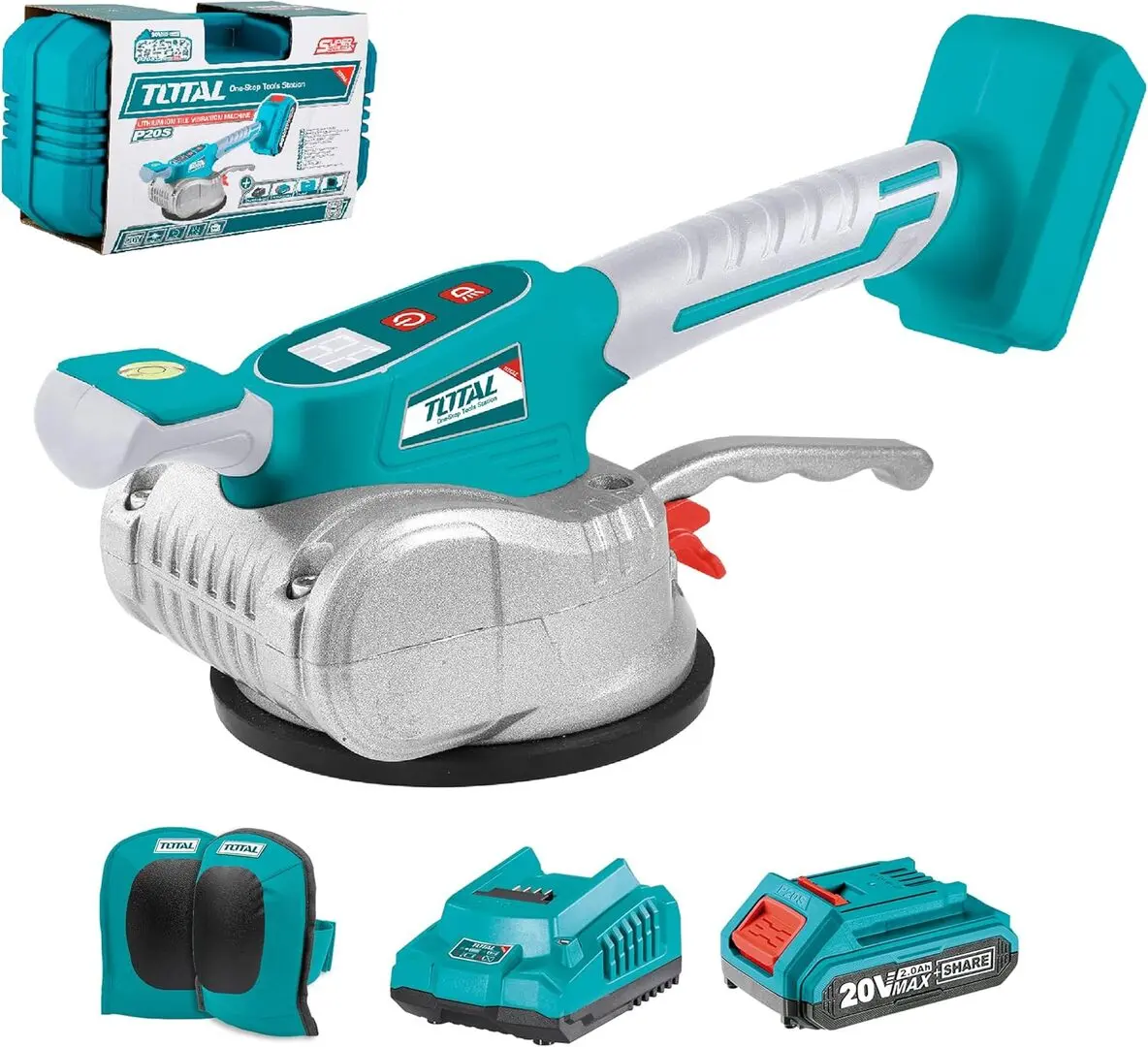 Присоска вакуумная аккумуляторная Total TTVLI20101