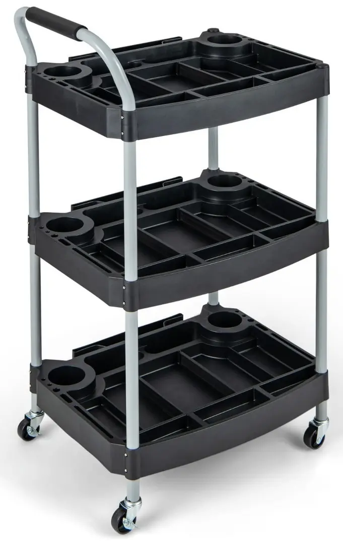Carucior pentru scule Costway TH10077DK (Black)