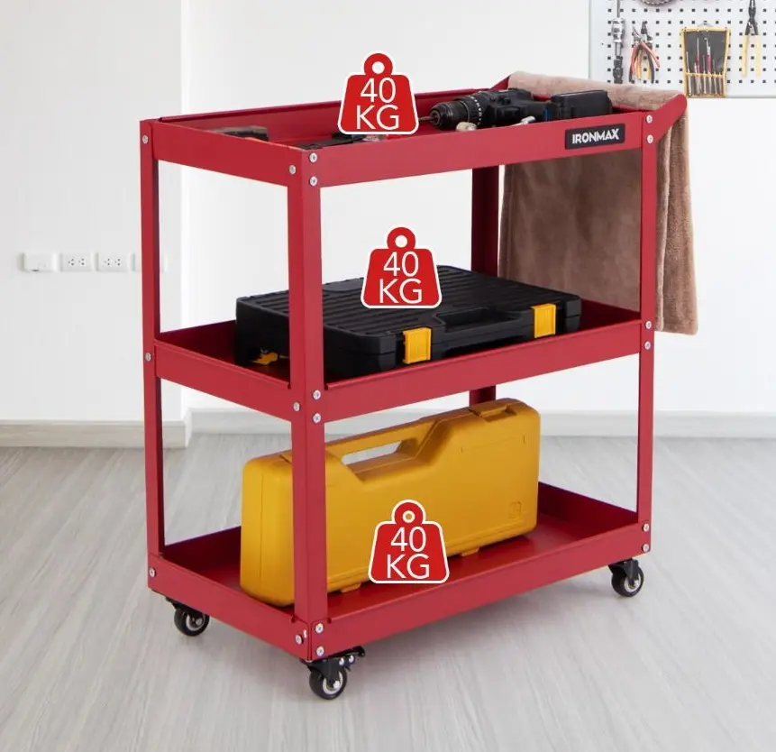 Инструментальная тележка Costway TL35736RE (Red)